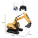 6-Kanal-Elektrobagger mit Fernbedienung aus Legierung für Kinder – realistisches Baufahrzeug mit Grab- und Schaufelfunktionen_voghion.com