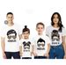 Mother & Kids Girls T-shirt summer girls white T-shirt children's summer clothes big children's thin parent-child children's tops female summer_voghion.com