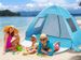 Outdoor Beach Tent Quick Open Automatic Pop-up Simple Sunshade Beachside Leisure Canopy With Doors And Double Windows_voghion.com