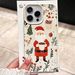 50704555550<=3 Various Christmas Tree Compatible 17 16 Phone Case 15 Pro Leather Texture 14 Cross-Border 13 Holiday_voghion.com
