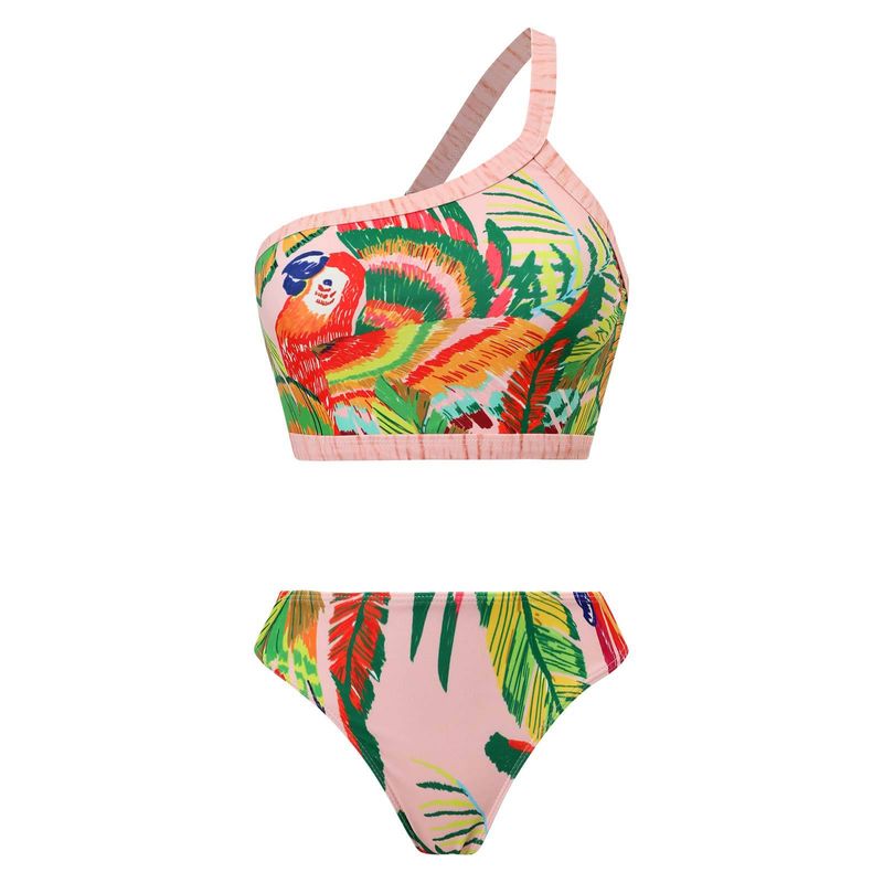 2023 Nieuw badpak uit één stuk voor dames Conservatieve cover-up en slanke rok Hot Spring strandrokset met kwastjes_voghion.com