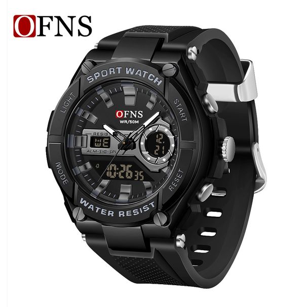 Digital-Analog-Armbanduhr für Herren mit Alarm, leuchtendem Display, wasserdicht, Stoppuhr und Schlummerfunktion – sportlich, lässig und stylisch für den Alltag_voghion.com