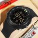 Large Digital Sports Watch With LED Backlight, Countdown Timer & Dual Time – 50m Waterproof For Active Lifestyles Countdown Watch_voghion.com