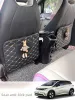 Für BYD Dolphin Surf M9, 2 Teile/satz Auto Anti-Kick-Matten Leder Auto Sitzlehne Kick Protector Abdeckung Anti-Schmutz-Pad Auto Zubehör_voghion.com