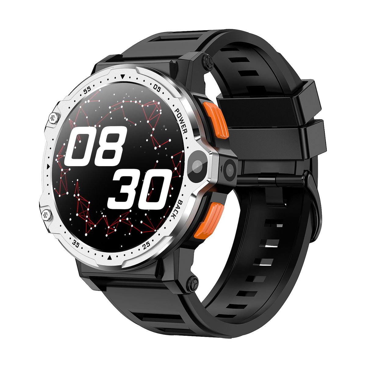 Cross Border PG999 Smartwatch Dual Camera 1.54-inch Large Screen 4G Android Large Memory Heart Rate Multi Sport Mode_voghion.com