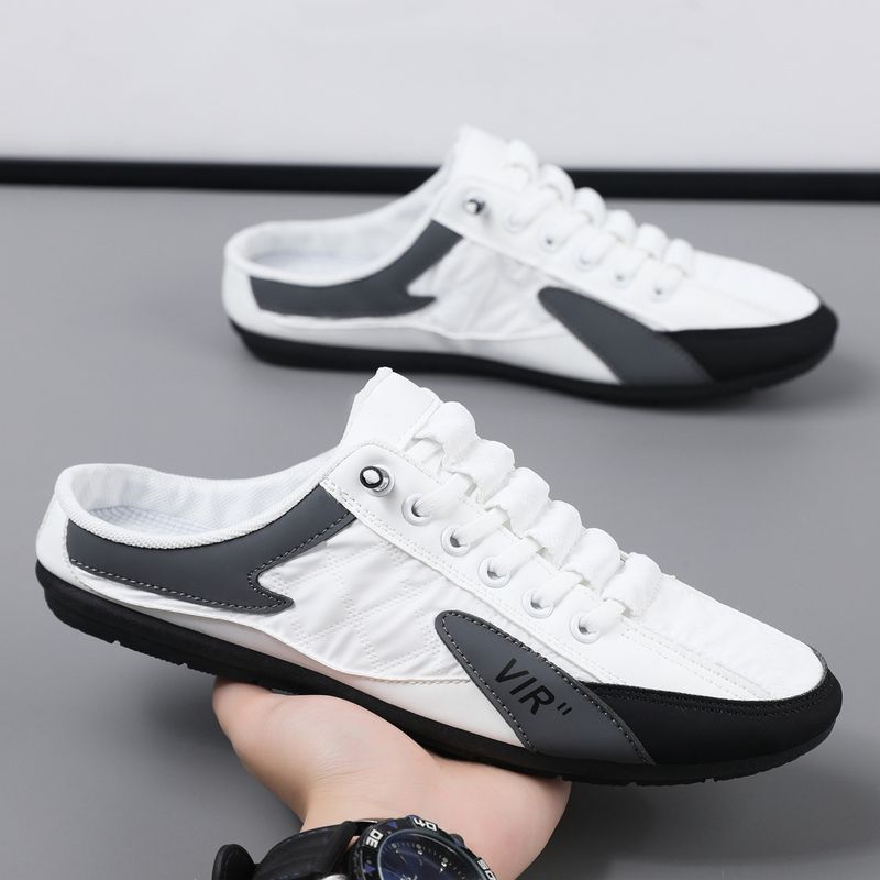 Men's Slides Party Fabric Breathable_voghion.com