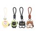 New Bag Pendant Style Cartoon Kitten Leather Key Chain Halloween Creative Gift_voghion.com