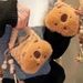 Cute Plush Bag Cartoon Brown Suitable For IPhone Card Capybara Bala Storage Earphone Protective Case Coin Purse_voghion.com