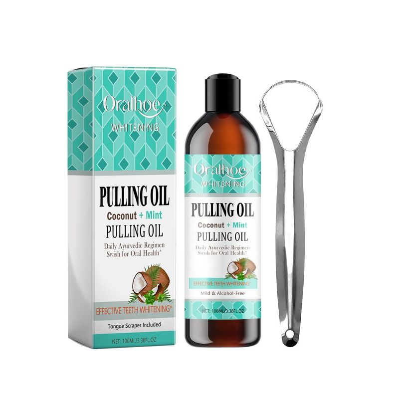 Oralhoe Whitening Mouth Wash, Beauty Shine White Teeth And Fresh Breath Odor Clean Mouth Care Gums_voghion.com