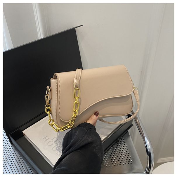 Borsa a tracolla da donna Borsa a tracolla retrò da donna, piccola borsa quadrata_voghion.com