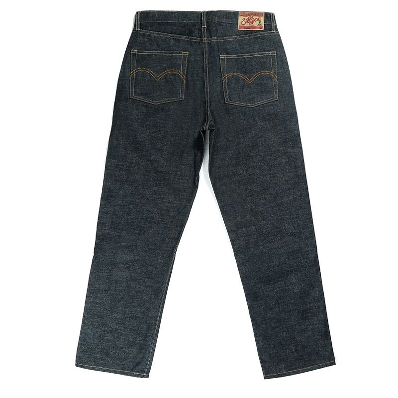 Premium Products New Product OKONKWO15oz Original Color Red Ear Straight Leg For Men's Cattle Denim Jeans_voghion.com
