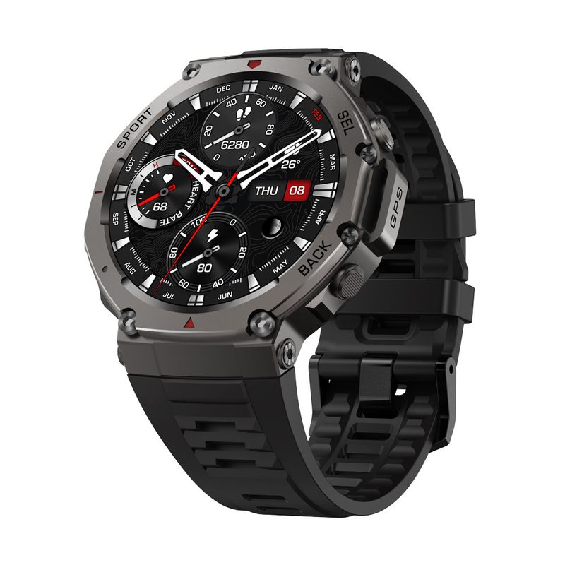 DM58 Smart Watch With GPS, Bluetooth Calling, AMOLED Display, 30m Waterproof, Heart Rate Monitor For Outdoor Sports & Daily Use_voghion.com
