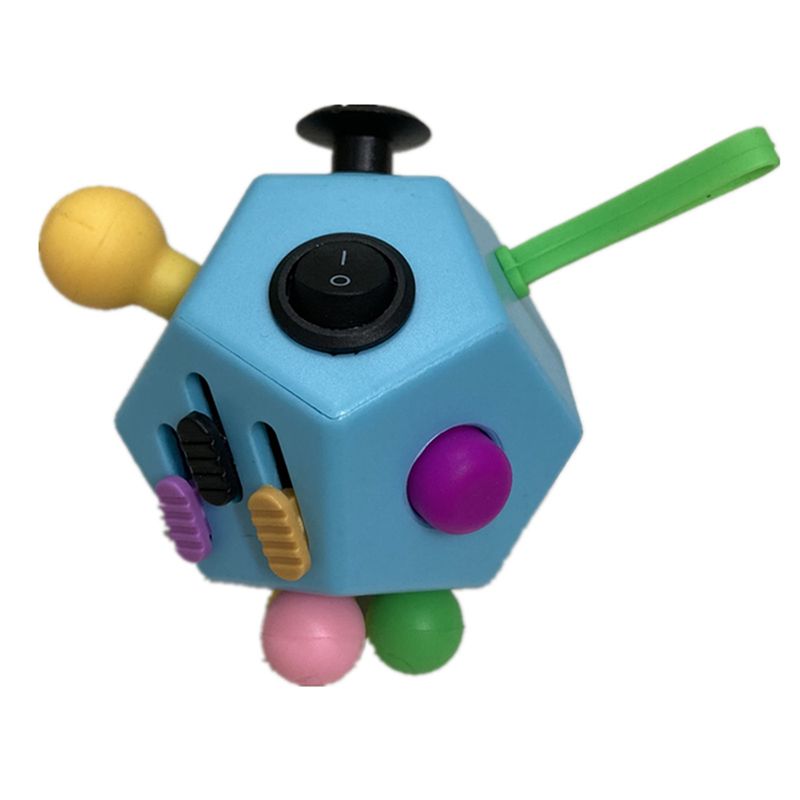 Stress Relief Toys Decompression Rubik's Cube 2nd Generation 12 Sided Educational Decompression Toy Foreign Trade Creative Decompression Rubik's Cube_voghion.com