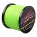 Dorisea fluorescerende grønn PE vevd fiskeline multifilament 500m/546 yards 6-100 lbs_voghion.com