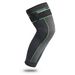 Extended knee pads for men and women with knitted strap compression sports_voghion.com