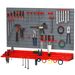 DURHAND Tool Organizer Wall Mounted With 54 Piece Pegboard And Shelf 50 Hooks, DIY Garage Storage With Strong Loading Capacity_voghion.com
