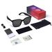MZT GY500 AI Translator Bluetooth Glasses - Real-Time Translation In 100+ Languages, Music, Calls, Anti-Blue Light & UV Protection_voghion.com