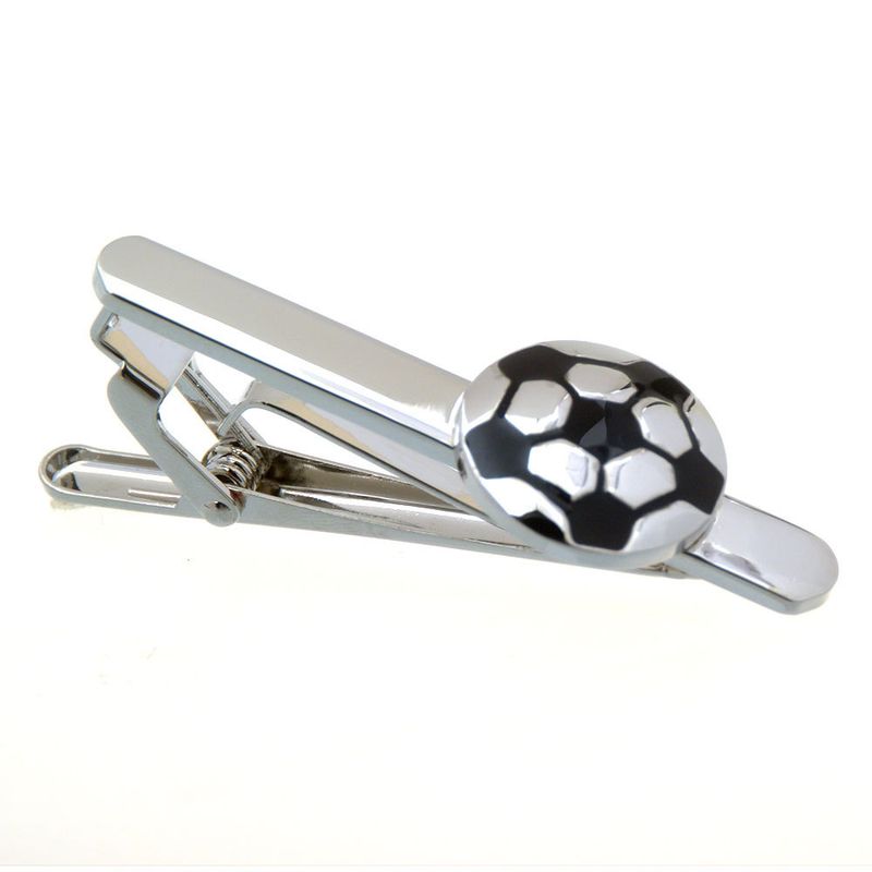 Pinzas para corbata de fútbol, gemelos de naipes, pinzas para corbata de dados, hechas a medida_voghion.com