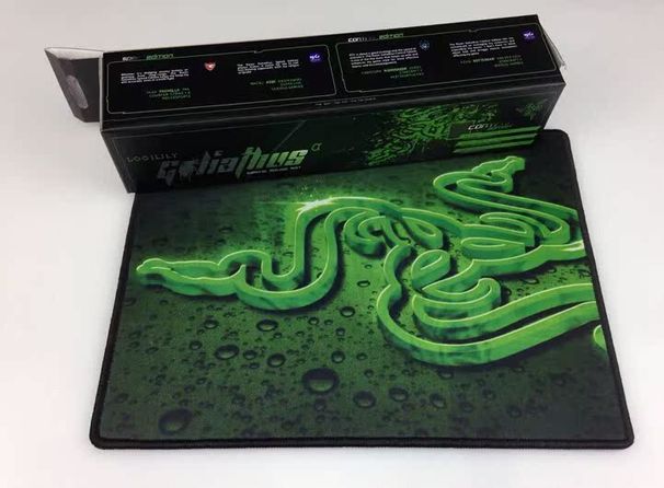Tappetino per mouse con motivo a serpente 3D di qualità imbattibile, con overlock, 245*320*_voghion.com