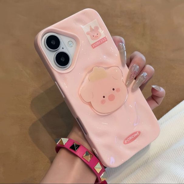 Ins Style Cute Fun Animal Stickers Compatible With 16/15/14 Phone 13/12 Soft Cases 11 Meteorite Pattern_voghion.com