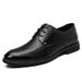 Suitable For All Seasons Summer Hollow Men's Lace-up Business Formal Leather Large Size Hole Shoes_voghion.com