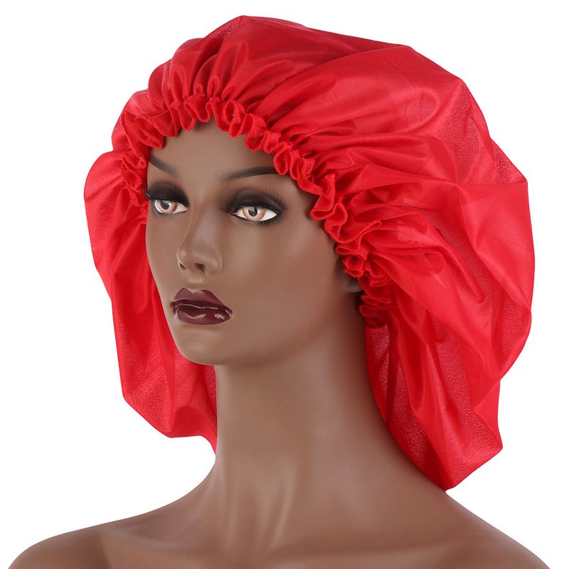 Gorros de mujer nuevo color sólido multicolor gorro de dormir de gran tamaño para mujer gorro de quimioterapia turbante popular europeo y americano_voghion.com