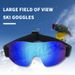 Children's single-layer skiing glasses high-definition colorful snow riding windproof and UV resistant goggles_voghion.com