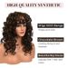 Synthetic Clip-in New Wigs For Women Small Curly High Temperature Wire Headpieces Fluffy Short Curly Hair_voghion.com
