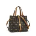COCIO Designer New Letter Printed Shoulder Simple And Versatile Vintage Mailman Casual Classic Bucket Bag_voghion.com