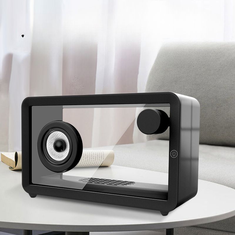 2025 New Creative RGB Colorful Transparent Wireless Bluetooth Speaker_voghion.com