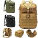 Tactical Military Outdoor Mountaineering Hiking Camping Multi functional Large Capacity Backpack New Product_voghion.com