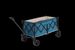 Beach Wagon,Collapsible Wagon 220lbs With Big Wheels Foldable Wagon Carts, Heavy Duty 300L Folding Utility Garden Cart With Big All-Terrain Beach Wheels & Drink Holders. Blue_voghion.com