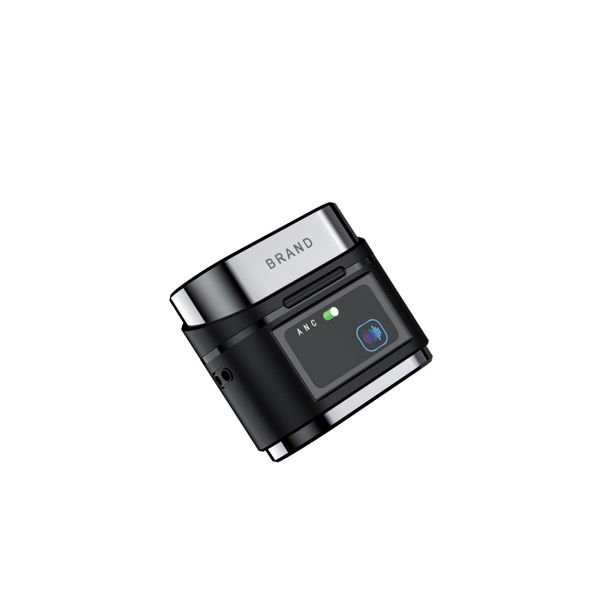 BD2 Intelligenter digitaler Touchscreen Drahtlose Bluetooth-Kopfhörer Unterstützung ANCENC Aktive Geräuschunterdrückung und Touchscreen-Unterstützung_voghion.com