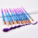12 pcs multi-color makeup brush set_voghion.com