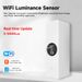Wifi Light Luminance Sensor Illumination Brightness Detector Home Automation With Smart Life Device Integration Tuya_voghion.com
