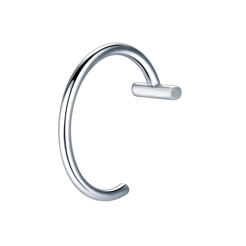 1Pc Acciaio inossidabile Anello naso finto Cerchio Anelli setto C Clip Anello labbro Orecchino Finto naso Piercing Donne Gioielli corpo Non forato_voghion.com