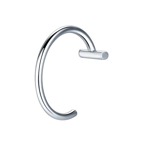 1Pc Acciaio inossidabile Anello naso finto Cerchio Anelli setto C Clip Anello labbro Orecchino Finto naso Piercing Donne Gioielli corpo Non forato_voghion.com