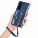 For Galaxy Z Fold6 Phone Case All Inclusive Stand Wristband Card Samsung Z Fold 5 Case_voghion.com