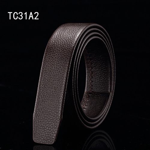 Muški remeni Muški kožni remen bez glave, gornji sloj, remen od kravlje kože s automatskom kopčom, remen bez glave_voghion.com