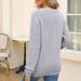 Damen-Pullover, lockerer bestickter Liebes-Rundhalspullover, Pullover, Herz-Langarmpullover_voghion.com