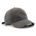 New Men's Solid Color Light Plate Easy To Wash Retro Big Head Baseball Cap, Women's Outdoor Sun Protection And Shading Duckbill Cap_voghion.com