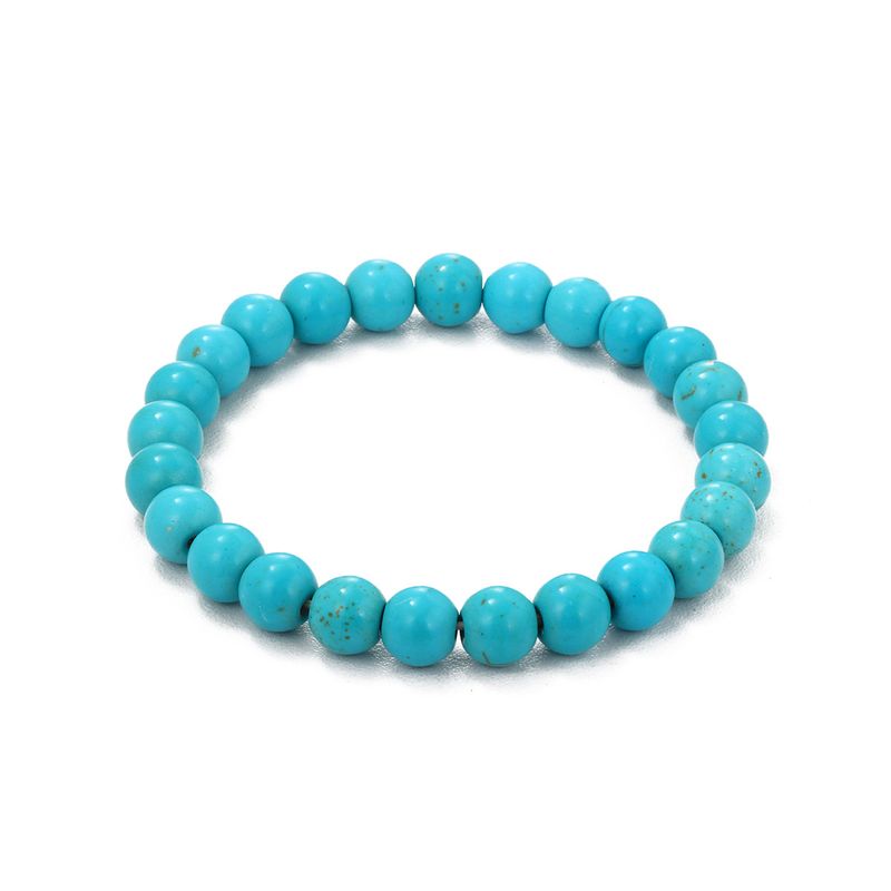 8mm crystal bracelet hit agate green aventurine natural stone beaded bracelet tiger eye stone bracelet_voghion.com