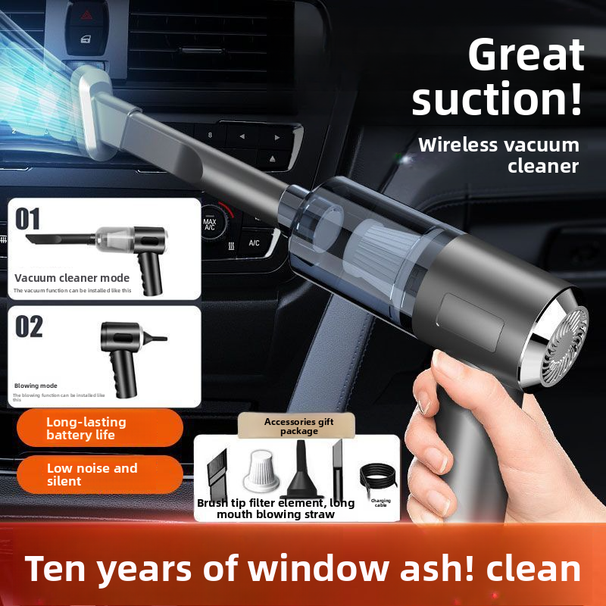 Wireless For Home, Small Powerful Rechargeable Keyboard Cleaner, Desktop Indoor High Suction Car Vacuum Cleaner_voghion.com