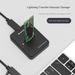Divu protokolu M.2 SSD dokstacija — atbalsta NVMe/SATA saskarnes, Plug and Play, USB3.1 Gen2, līdz 2TB krātuvi, alumīnija sakausējuma siltuma izkliedes dizainu_voghion.com