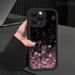 Luxus-Telefonhülle mit Sakura-Laub-Design für iPhone 16 15 14 Pro Max 11 12 13 16E XS X XR 7 8 Plus Matte stoßfeste Softcover_voghion.com