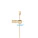 Microfono Lavalier OmniDirectiona Beige LM2-SL HIXMAN o sistema wireless Shure E6 JTS Carvin Trantec TOA_voghion.com