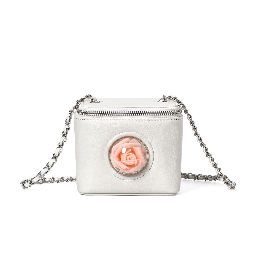 Stilvolle Umhängetasche mit Kette für Damen – Elegante Crossbody-Tasche für den täglichen Gebrauch, PU-Leder, kompakte Größe (11,5 cm x 9 cm x 11 cm), mehrere Farben_voghion.com