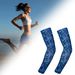 SportLife 1 par solärmar Mjuk andas Stretchig kompressionskylning UV-skydd Solärmar för löpning_voghion.com