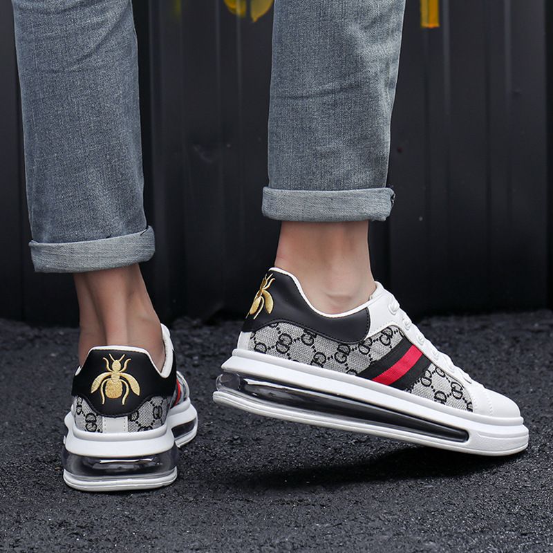 Honeybee Coppia ISG Scarpe Bianche Uomo S Estate Nuova Studentessa Board Cuscino d'Aria Booster_voghion.com