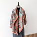 2024 autumn and winter new  cashmere simple printed pattern decorative style double-sided warm scarf shawl_voghion.com